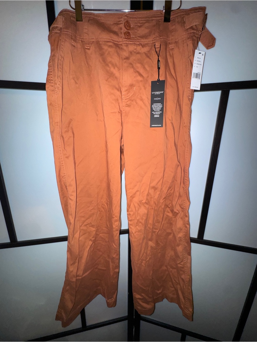 Liverpool Women's Ginger Spice Wide Leg Pants Sz 12/31